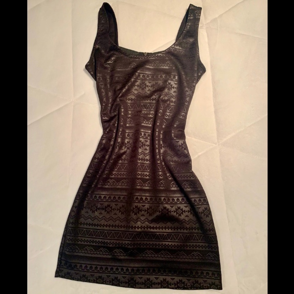 Material Girl - Mini Black Dress
